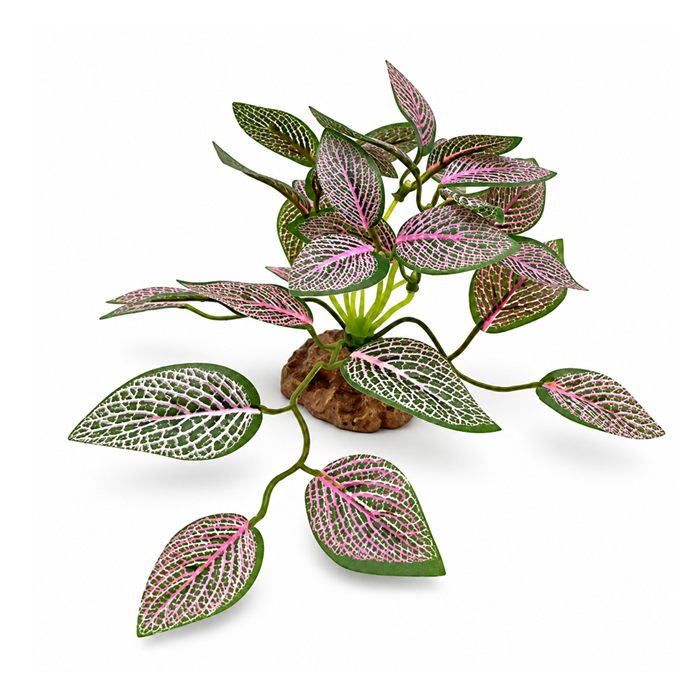 Speckled Broadleaf Plant Aquarium Ornament