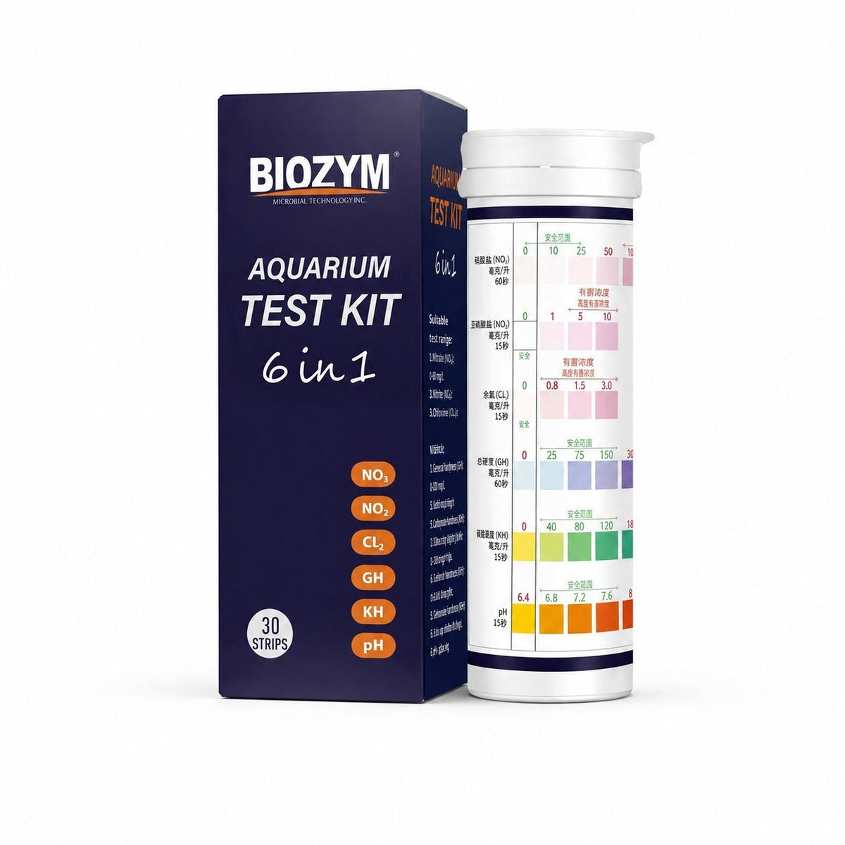 Biozym Aquarium Test Kit 6-in-1