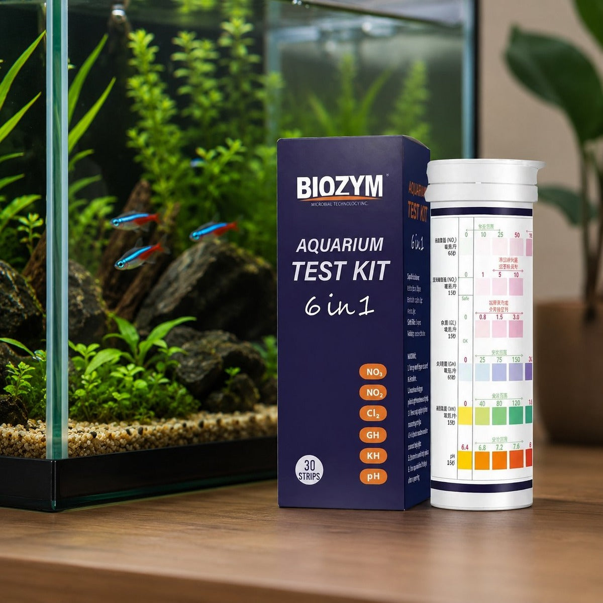 Biozym Aquarium Test Kit 6-in-1